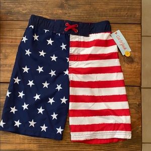 Boys American Flag swimsuit
